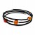 Elegantes Bernsteinarmband in Cognac
