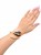 silberne armspange mit naturbernstein