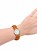 Bernsteinuhr Cognac-Farbe