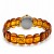 Elegante Armbanduhr aus Bernstein