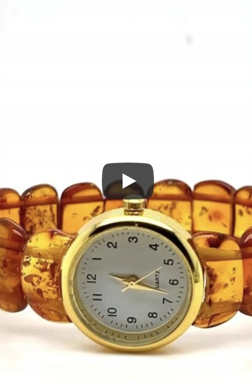 Ostsee-Bernstein Uhr Damen
