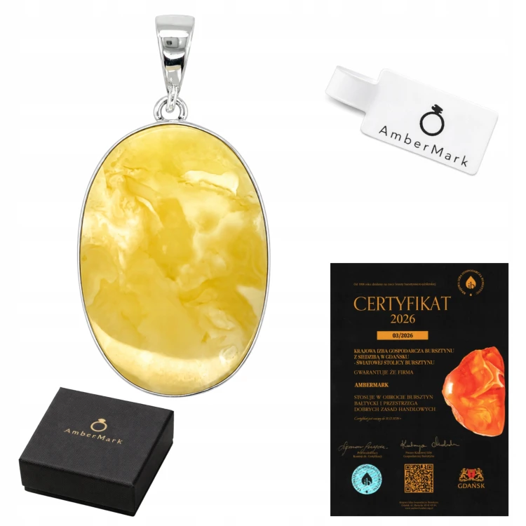 Hochwertiger Silberschmuck mit Bernstein