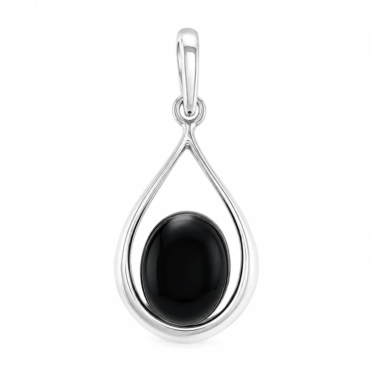 Schmuckset Ergänzung Onyx Anhänger