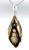 Eleganter Silberschmuck mit baltischem Bernstein Rose