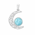 Echter Larimar Anhänger Silber 925