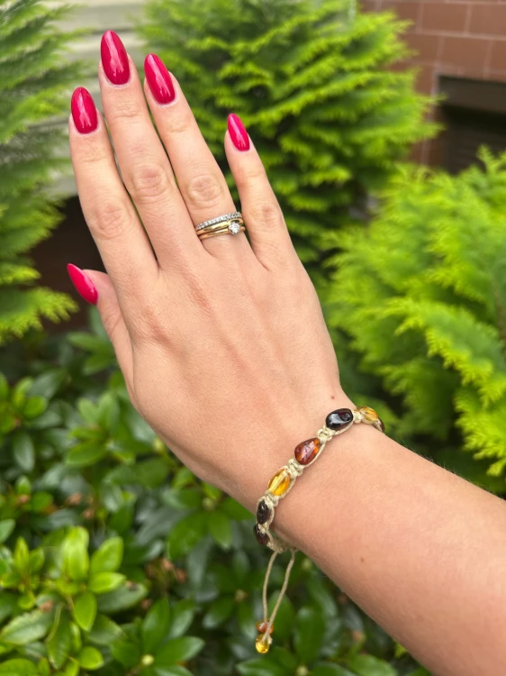 Natürlicher baltischer Bernstein Schmuck