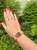 Mehrfarbiges Bernsteinarmband in Cognac und Honig