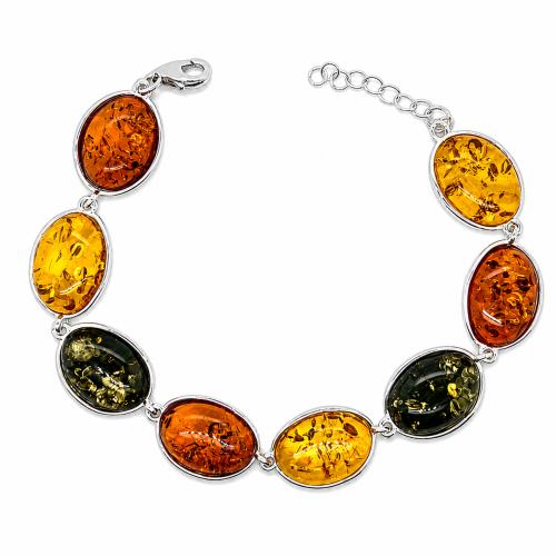 Bernsteinarmband in Geschenkbox