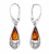 Handgefertigter Silberschmuck mit Bernstein