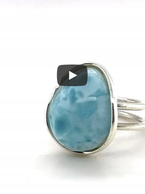Handgemachter Schmuck aus Polen Larimar
