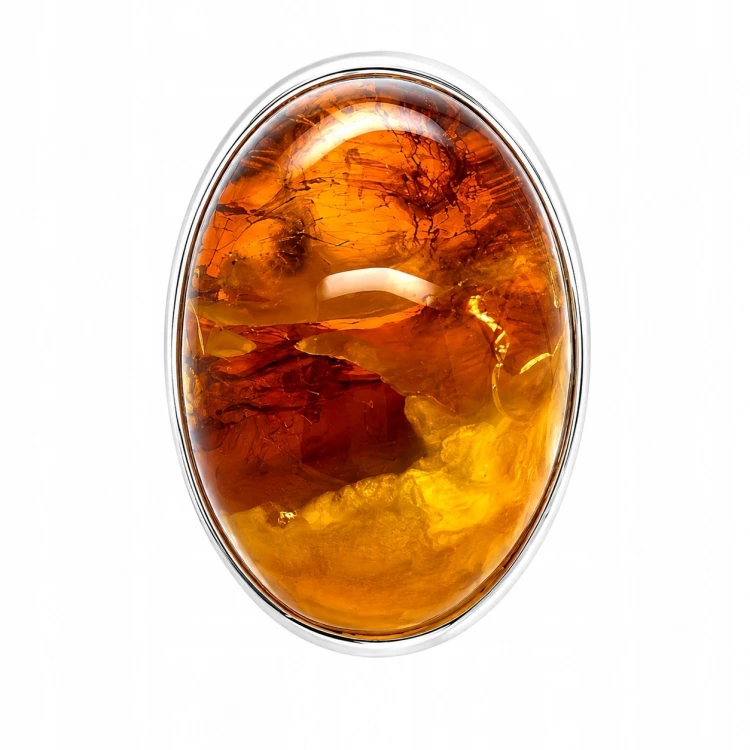 handgefertigter schmuck mit naturbernstein