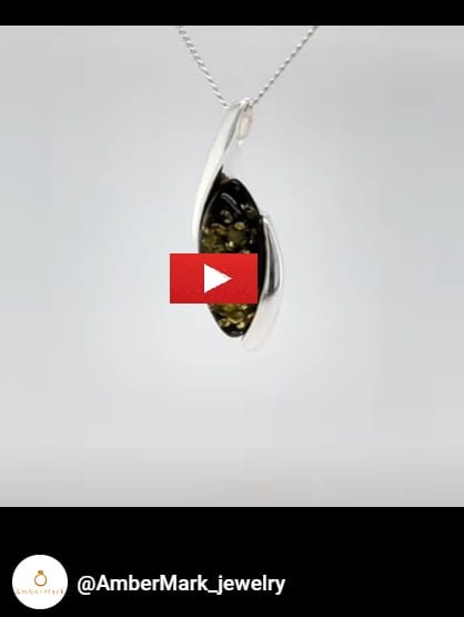 Bernsteinanhänger Nahaufnahme