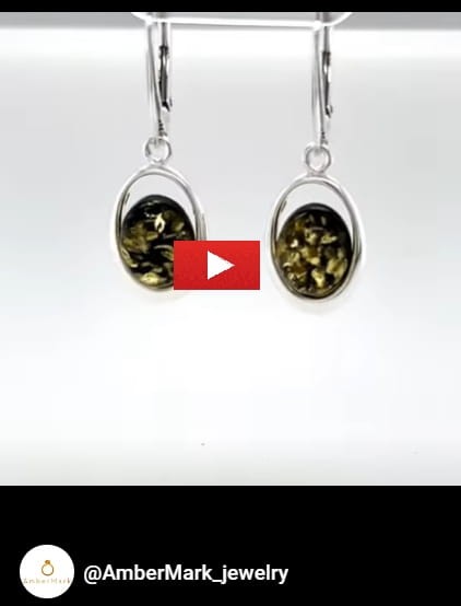 Handgefertigter Bernsteinschmuck Silber