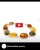 Silberarmband mit Bernstein OVALE MIX