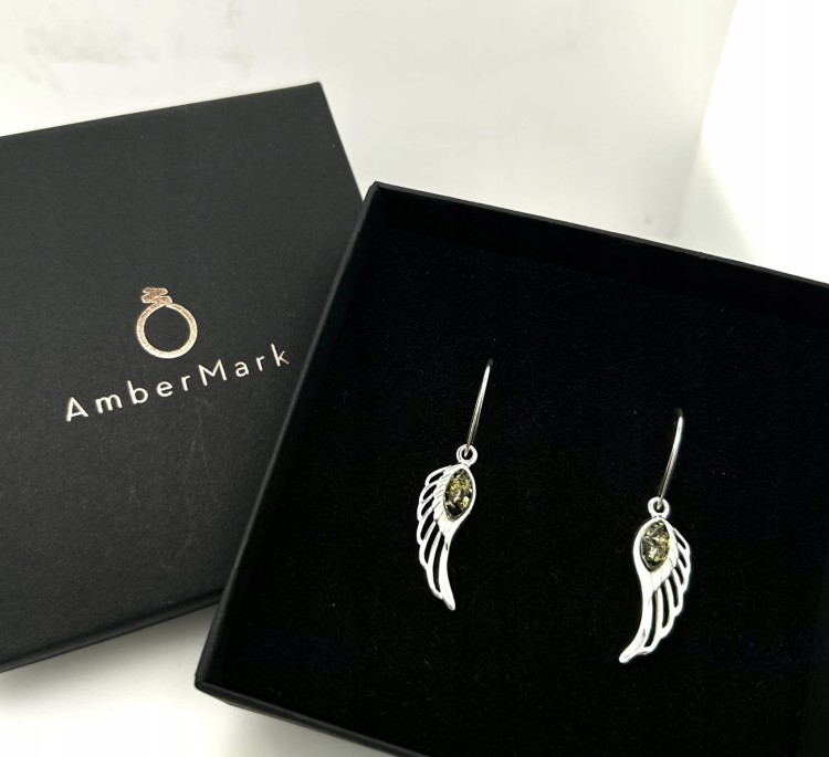 Schmuck aus Ostsee-Bernstein Flügel-Design