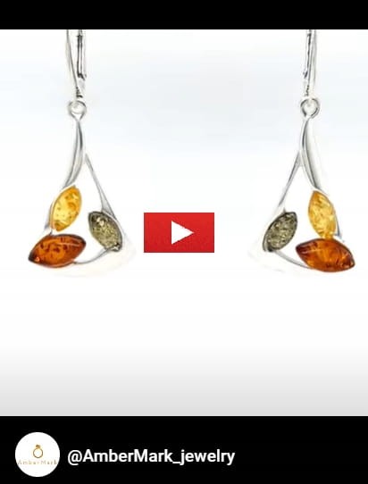 baltischer bernstein schmuck ohrringe