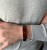 lederarmband herren mit bernstein