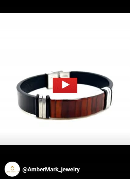 bernstein herrenarmband verpackung