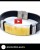 Handgefertigtes Herrenarmband aus Leder und Bernstein