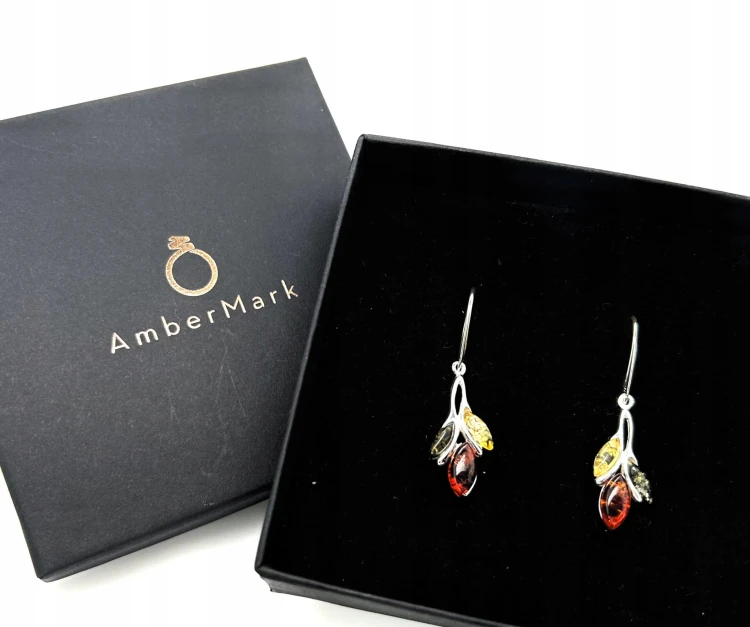 Silberschmuck mit echtem Naturbernstein
