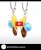 Bernstein und Larimar Schmuckset Details