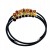 Armband aus Bernstein in Zitrone Cognac und Honig