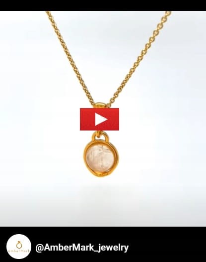 Mondstein Schmuck aus 925er Silber vergoldet