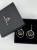 Silberner Bernsteinschmuck Ohrringe
