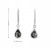 Elegante Bernsteinohrringe aus Silber 925