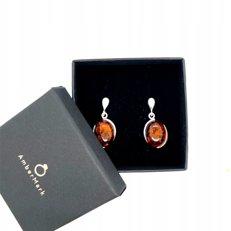 Silberschmuck mit baltischem Bernstein