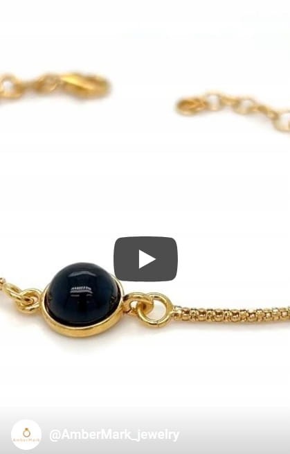 Handgefertigter Schmuck Onyx-Armband