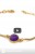 925 silber armband mit amethyst edelstein