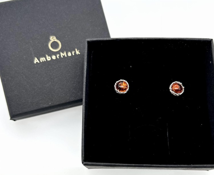 Handgefertigter Bernsteinschmuck aus Silber