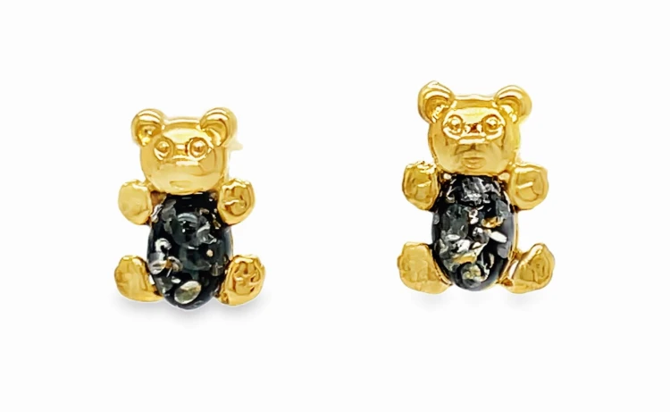 Handgefertigter Silberschmuck mit Bernstein