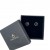 Elegante Silberohrstecker 925 mit Onyx