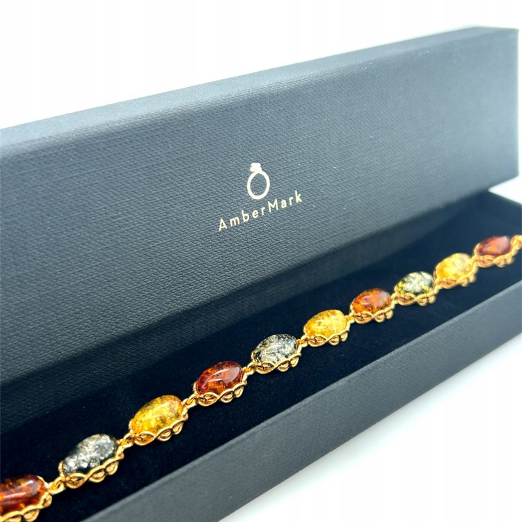Elegantes Damenarmband mit Naturbernstein