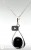 Eleganter Damenschmuck Anhänger Onyx