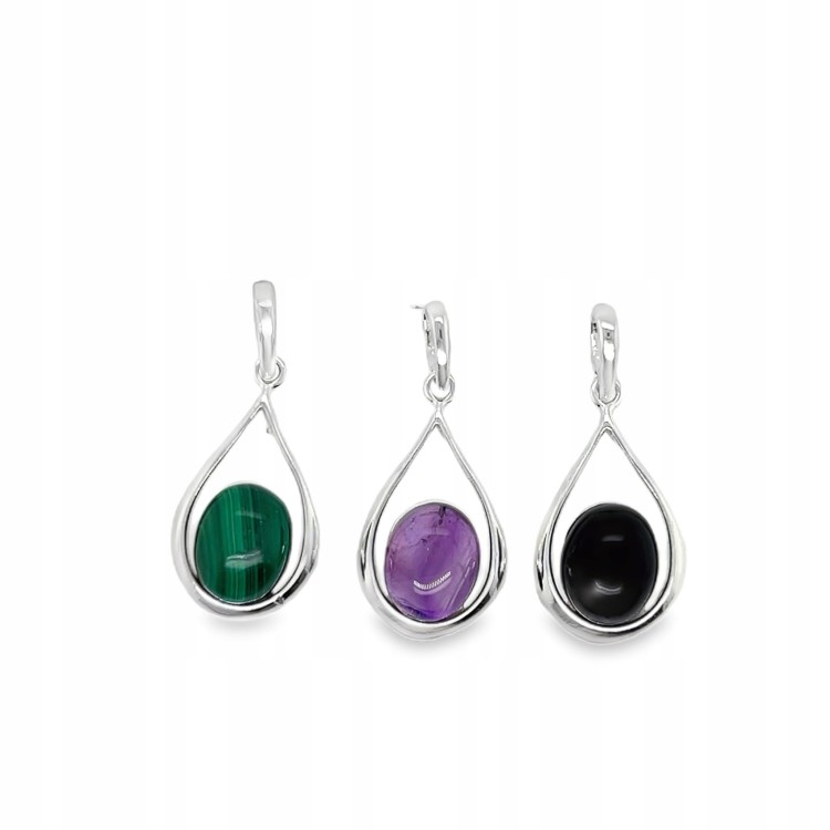 Minimalistischer Schmuck mit natürlichem Amethyst