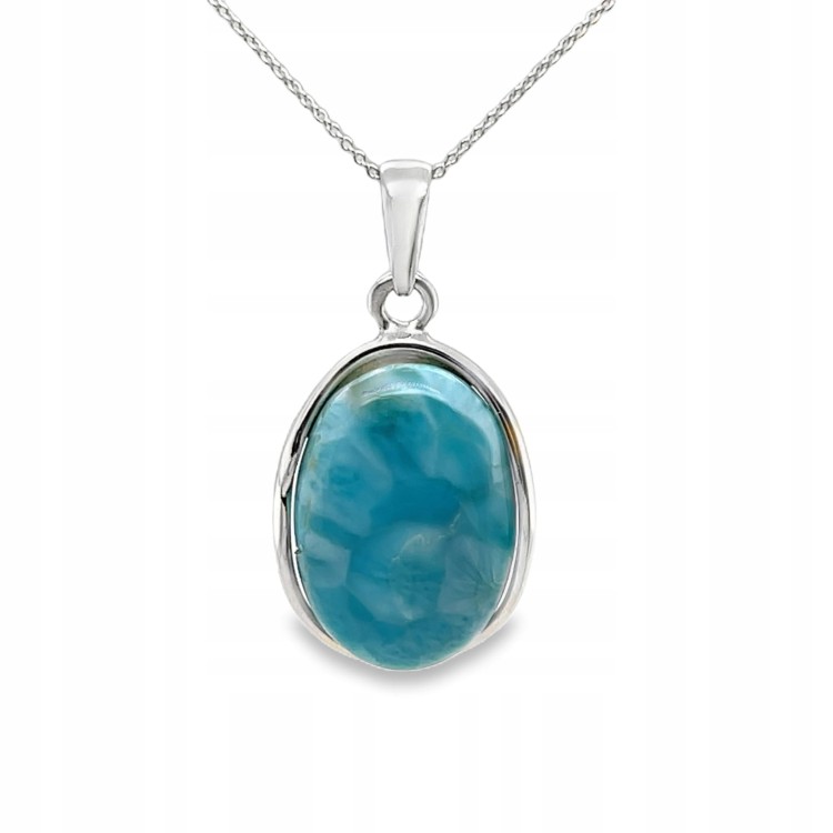 Larimar Anhänger Silber 925 Ansicht