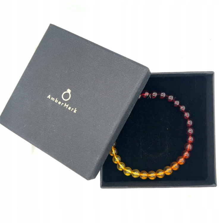 Bernsteinarmband Rainbow Ansicht