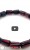 Modernes Armband mit polierten Bernsteinen