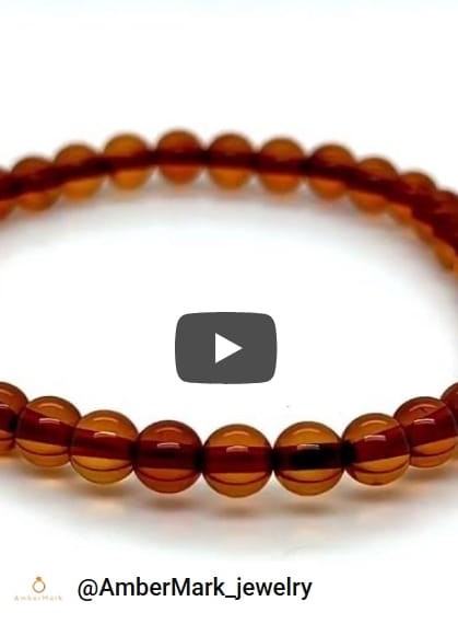 Elegantes Armband aus Naturbernstein