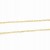 elegante silberkette mit goldauflage