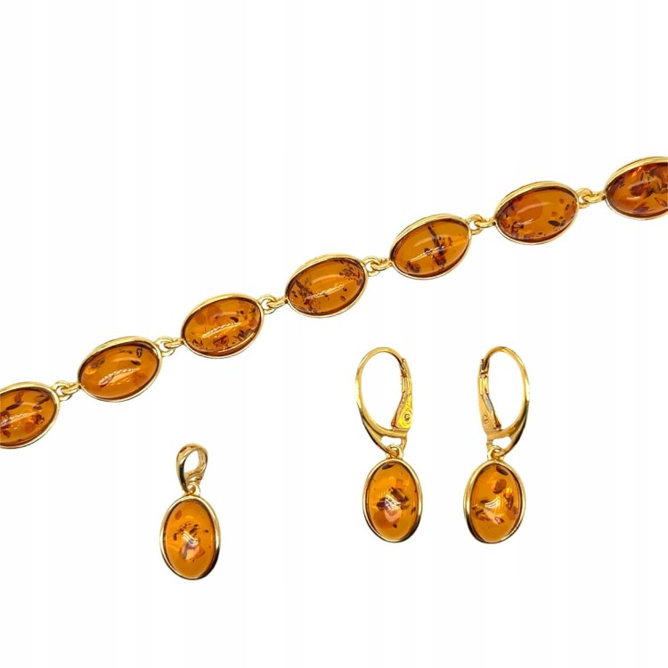 Schmuck mit Ostsee-Bernstein Ohrringe