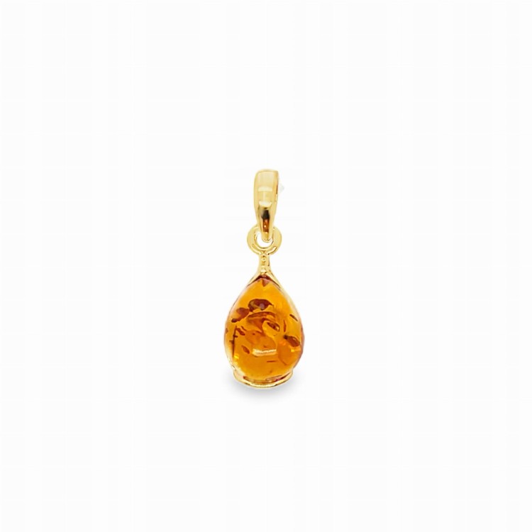 Eleganter Schmuck mit Bernstein Cognac