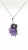Silberanhänger mit natürlichem Amethyst