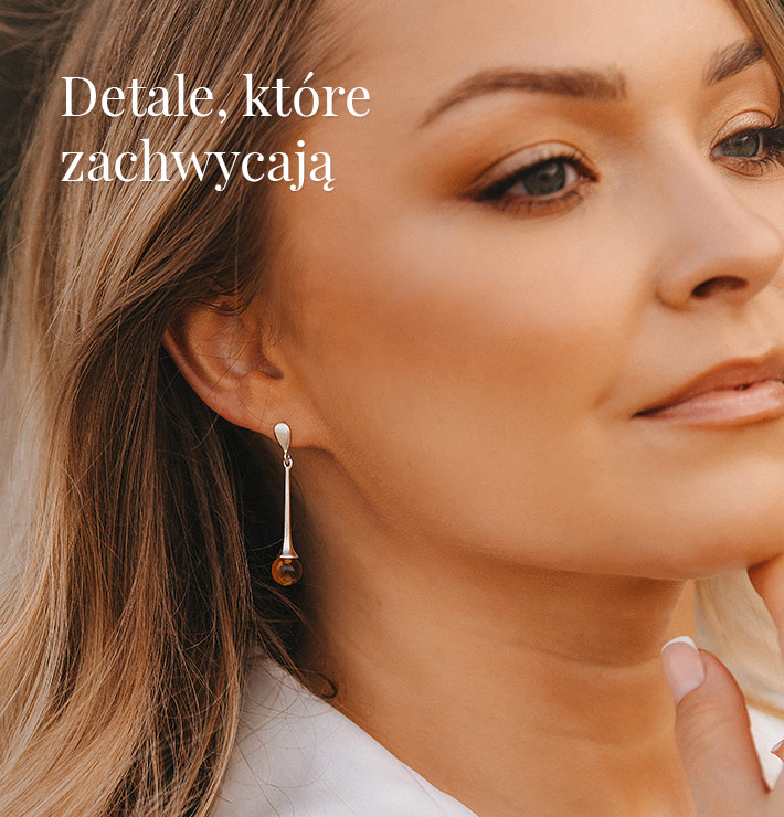 Kolczyki pozłacane